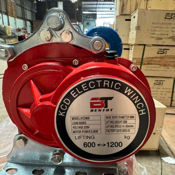 Tời đa năng KCD 500/1000-600/1200-750/1500 điện 220v - Ảnh 4