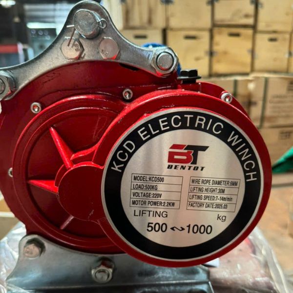 Tời đa năng KCD 500/1000-600/1200-750/1500 điện 220v - Ảnh 7