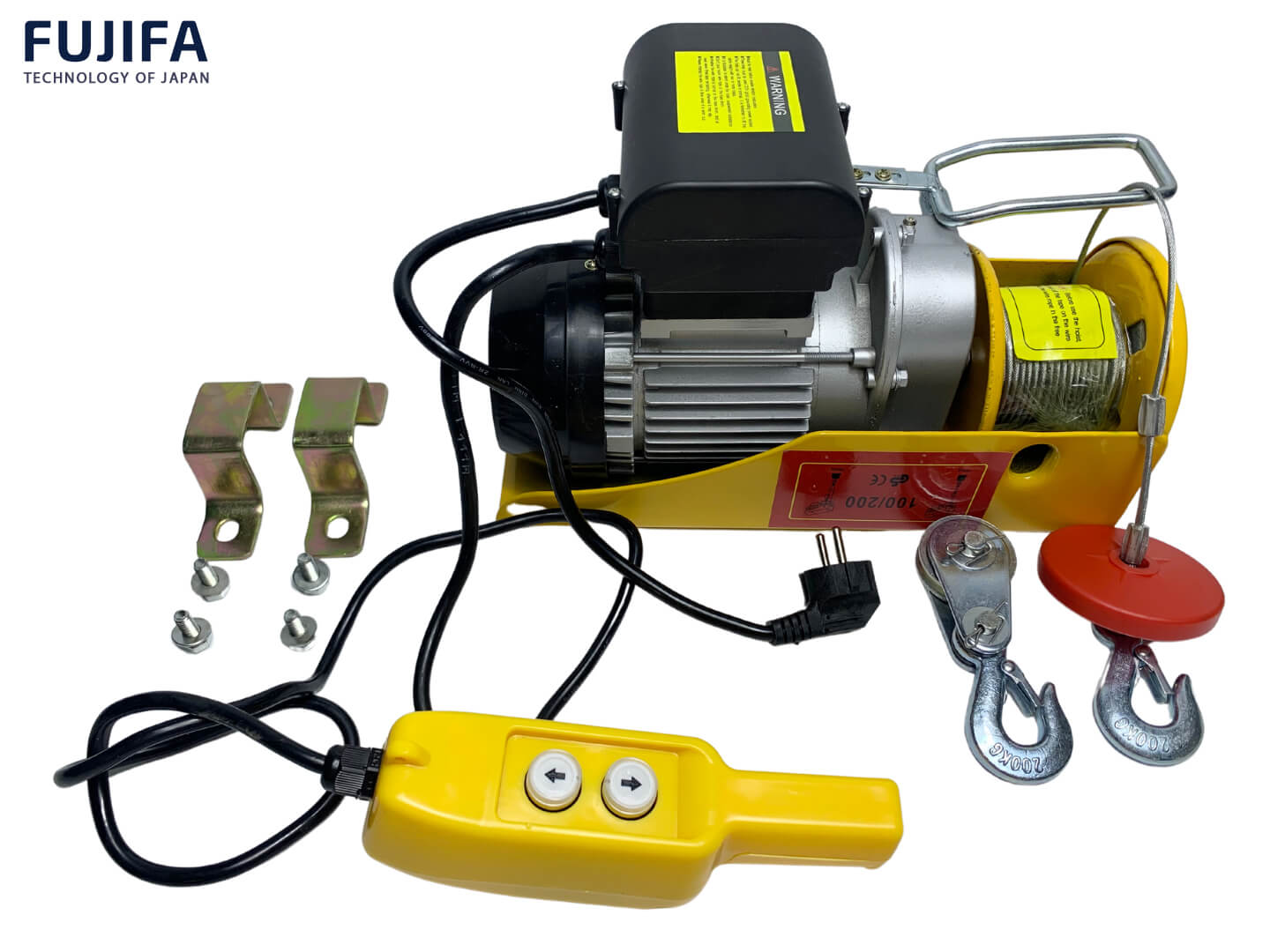 Máy tời điện mini FUJIFA PA 100/200, 220V - Ảnh 2